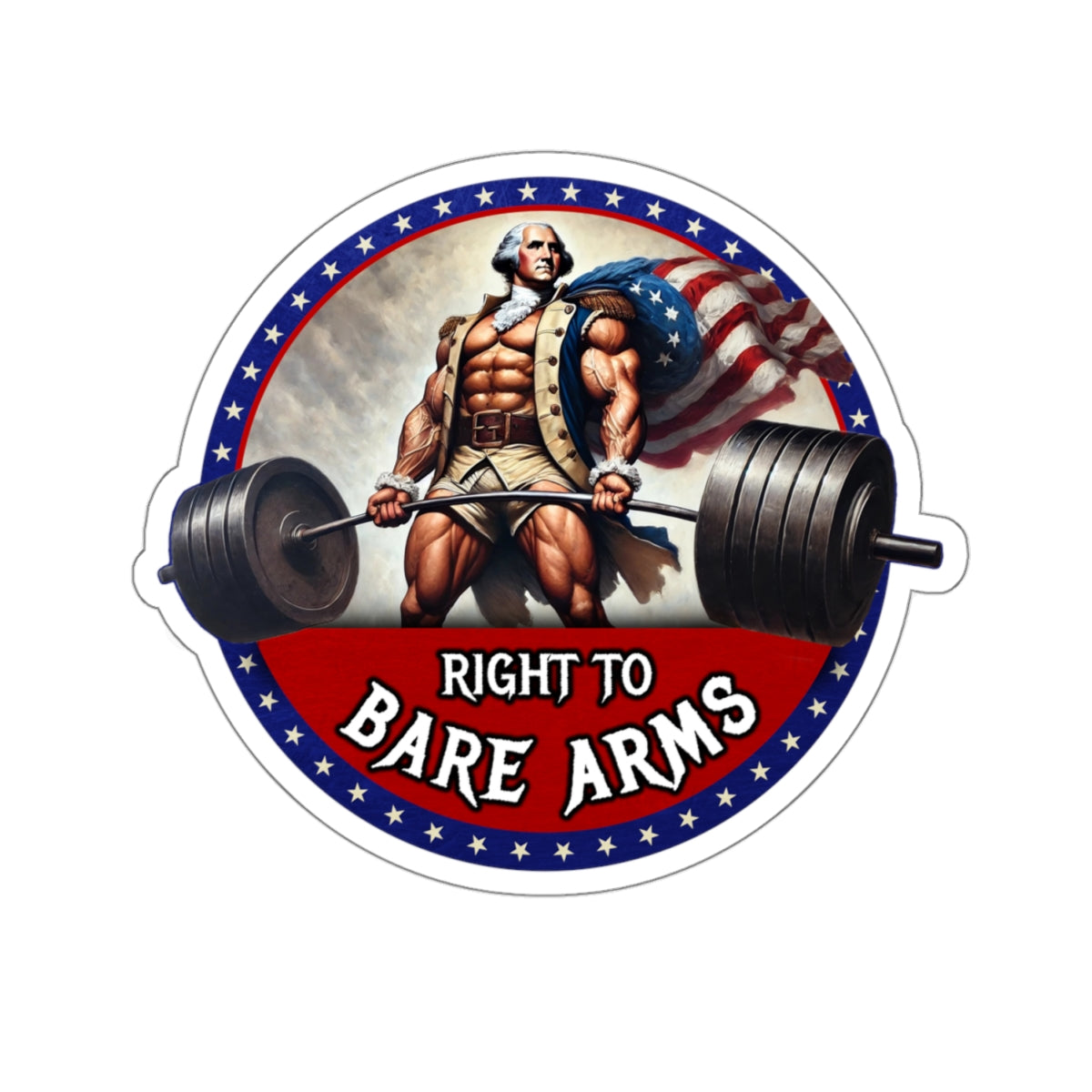 Right to Bare Arms Sticker