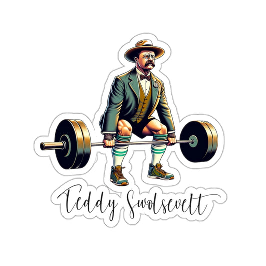 Teddy Swolsevelt Sticker